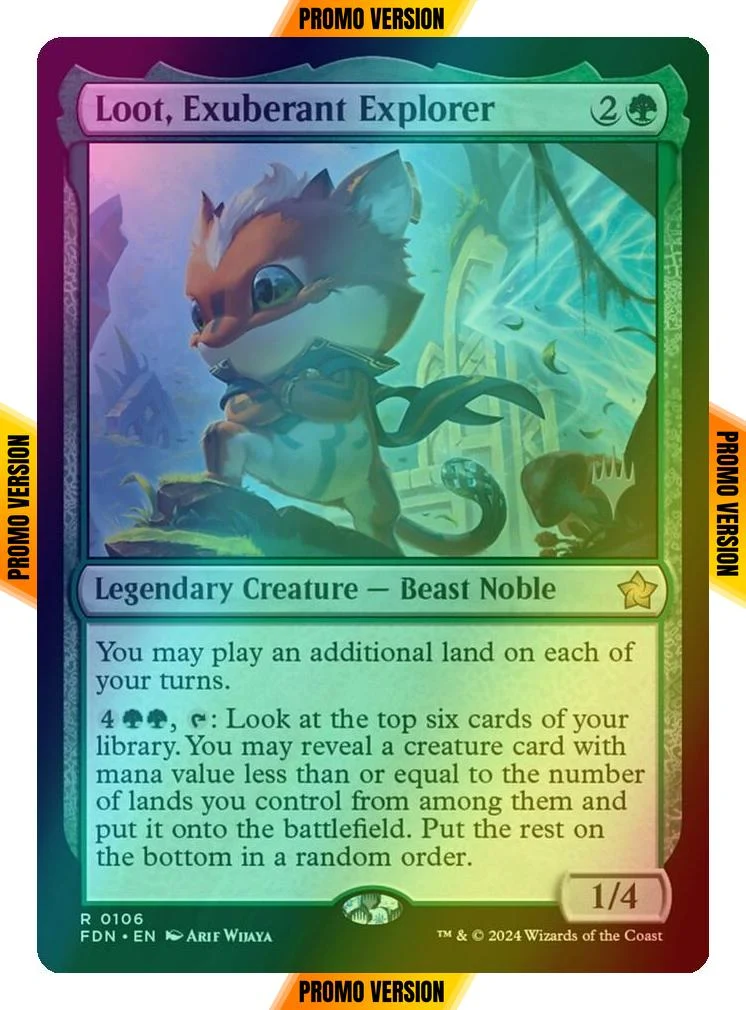Loot, Exuberant Explorer [106p] [Promo Pack] [Foundations Promos] [Foil]
