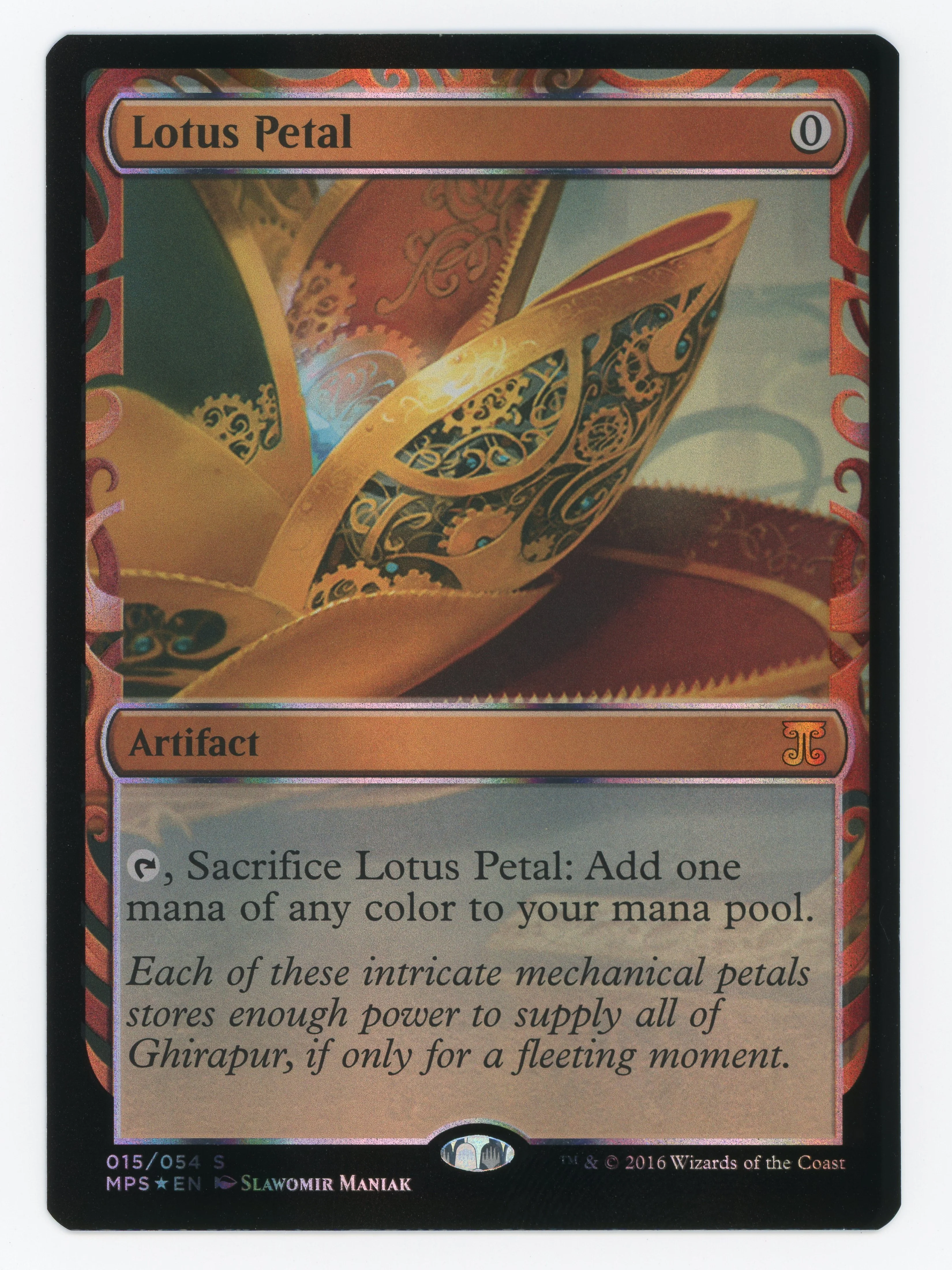 Lotus Petal — Masterpiece Series|Foil — Scan 16048