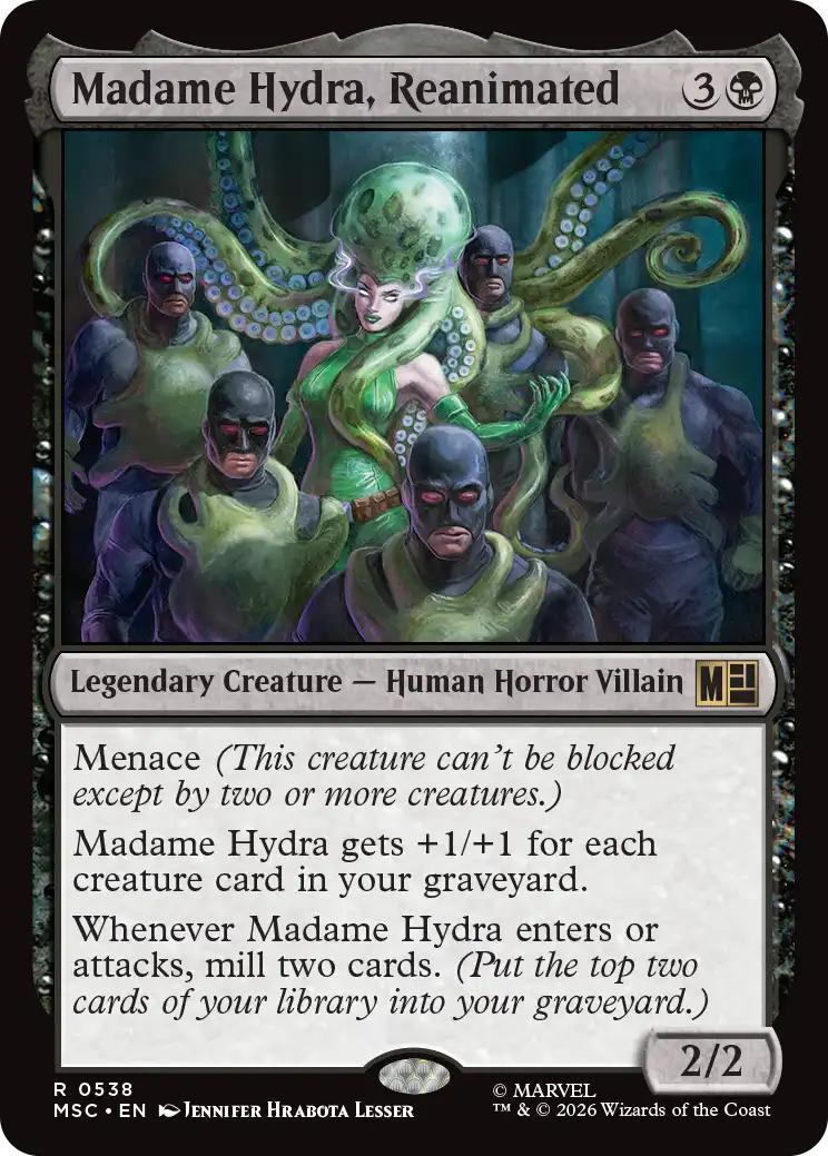 Madame Hydra, Reanimated [538] [Beginner Box] [Marvel Super Heroes: Commander] [Non-Foil]