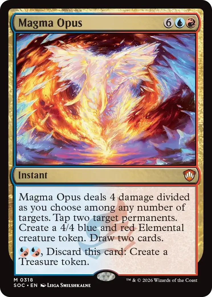 Magma Opus [318] [Secrets of Strixhaven: Commander] [Non-Foil]