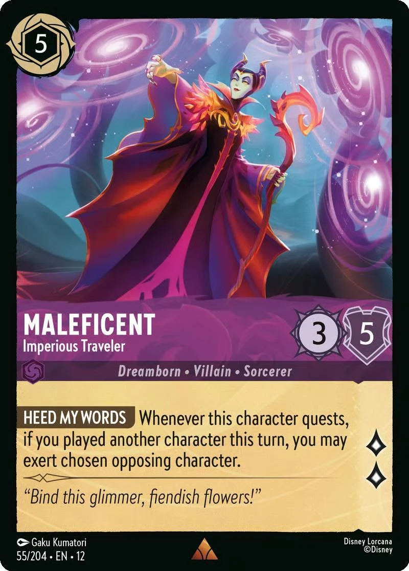 Maleficent - Imperious Traveler - 55/204 [Wilds Unknown] [Non-Foil]