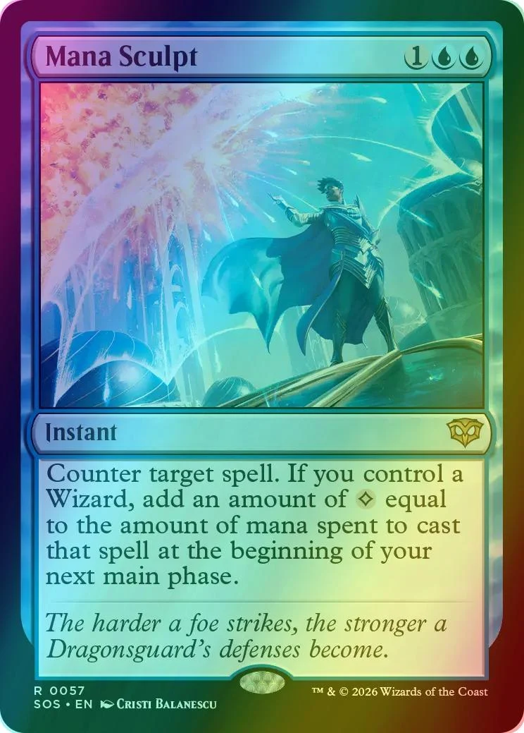 Mana Sculpt [57] [Secrets of Strixhaven] [Foil]
