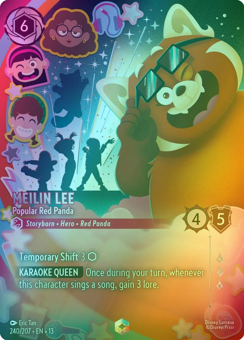 Meilin Lee - Popular Red Panda (Enchanted) - 240/204 [Attack of the Vine!] [Holofoil]