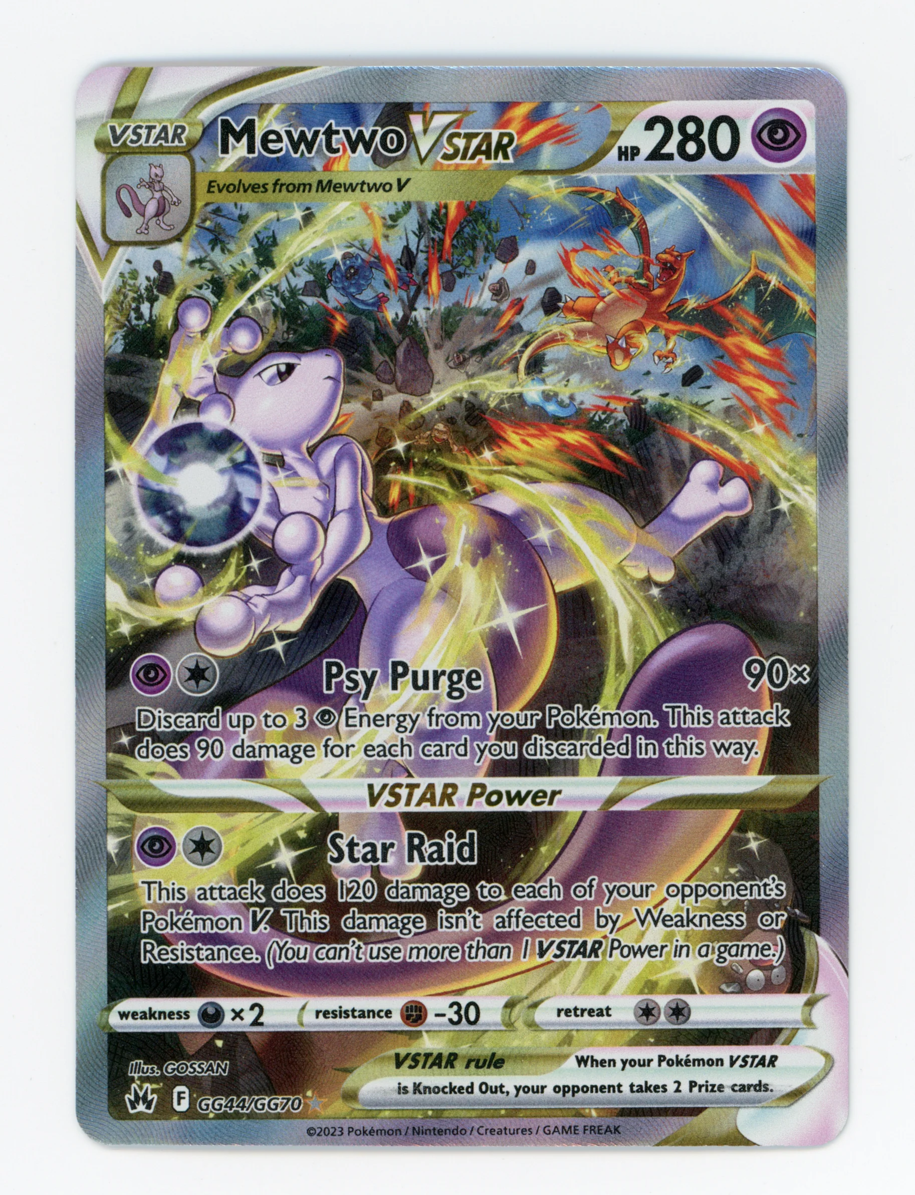 Mewtwo VSTAR — Rare Holo V — ID 16285