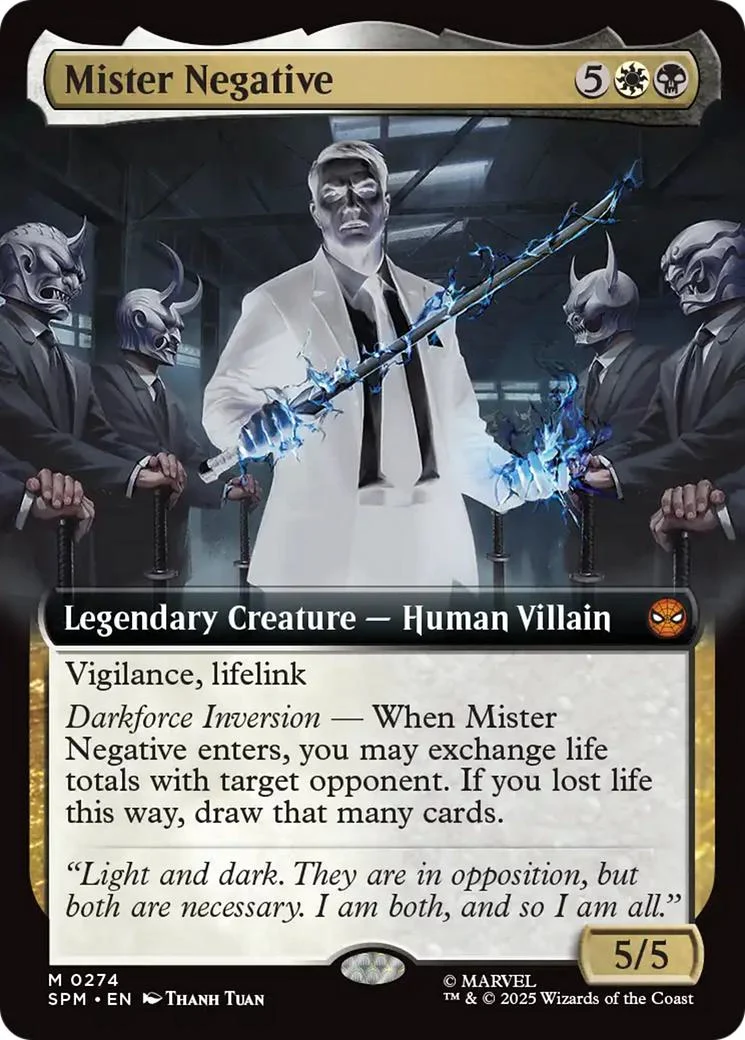 Mister Negative [274] [Extended Art] [Marvel's Spider-Man] [Non-Foil]