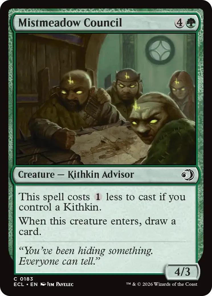 Mistmeadow Council [183] [Lorwyn Eclipsed] [Non-Foil]