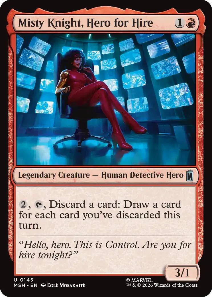 Misty Knight, Hero for Hire [145] [Marvel Super Heroes] [Non-Foil]