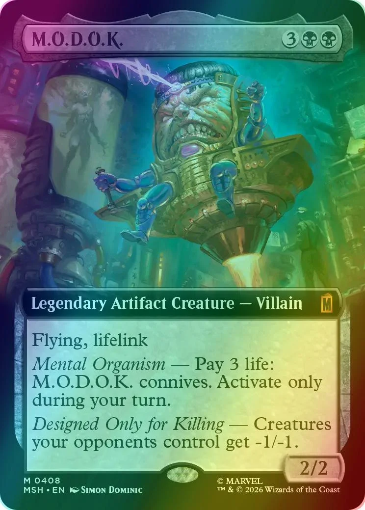 M.O.D.O.K. [408] [Extended Art] [Marvel Super Heroes] [Foil]