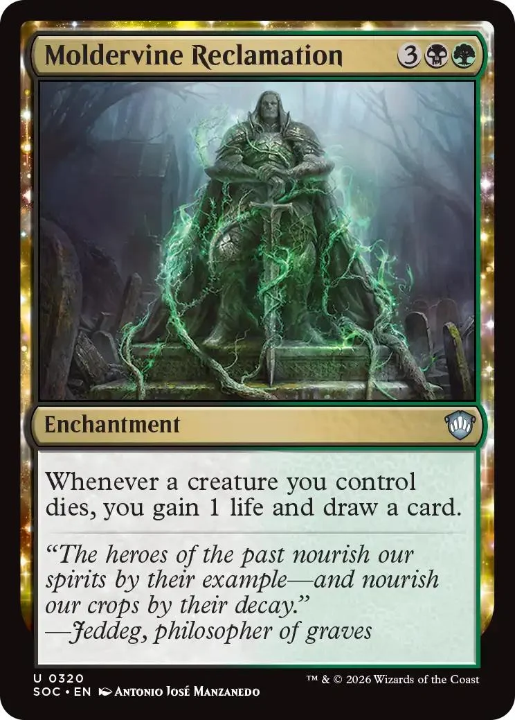 Moldervine Reclamation [320] [Secrets of Strixhaven: Commander] [Non-Foil]