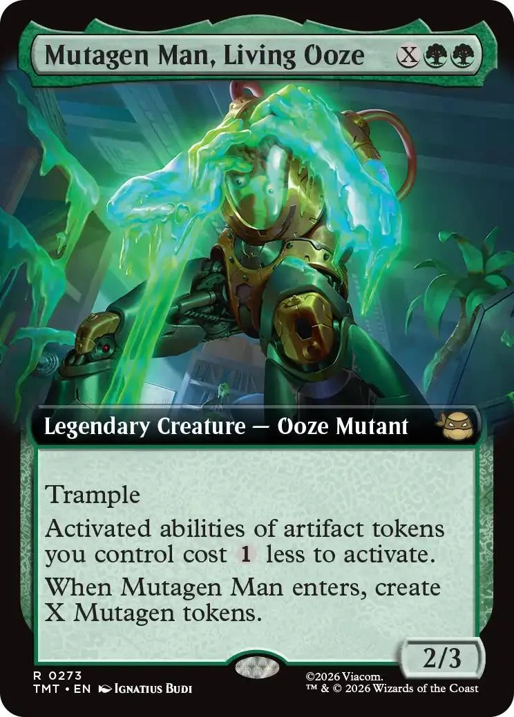 Mutagen Man, Living Ooze [273] [Extended Art] [Teenage Mutant Ninja Turtles] [Non-Foil]