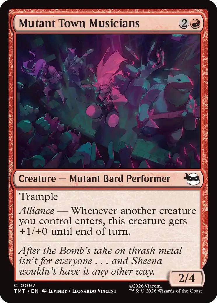 Mutant Town Musicians [97] [Teenage Mutant Ninja Turtles] [Non-Foil]
