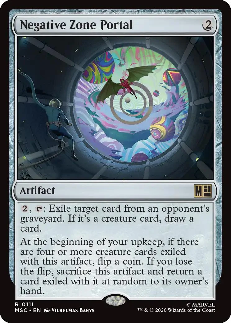 Negative Zone Portal [111] [Marvel Super Heroes: Commander] [Non-Foil]
