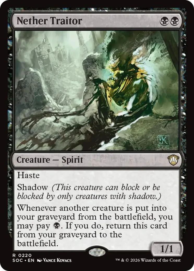 Nether Traitor [220] [Secrets of Strixhaven: Commander] [Non-Foil]