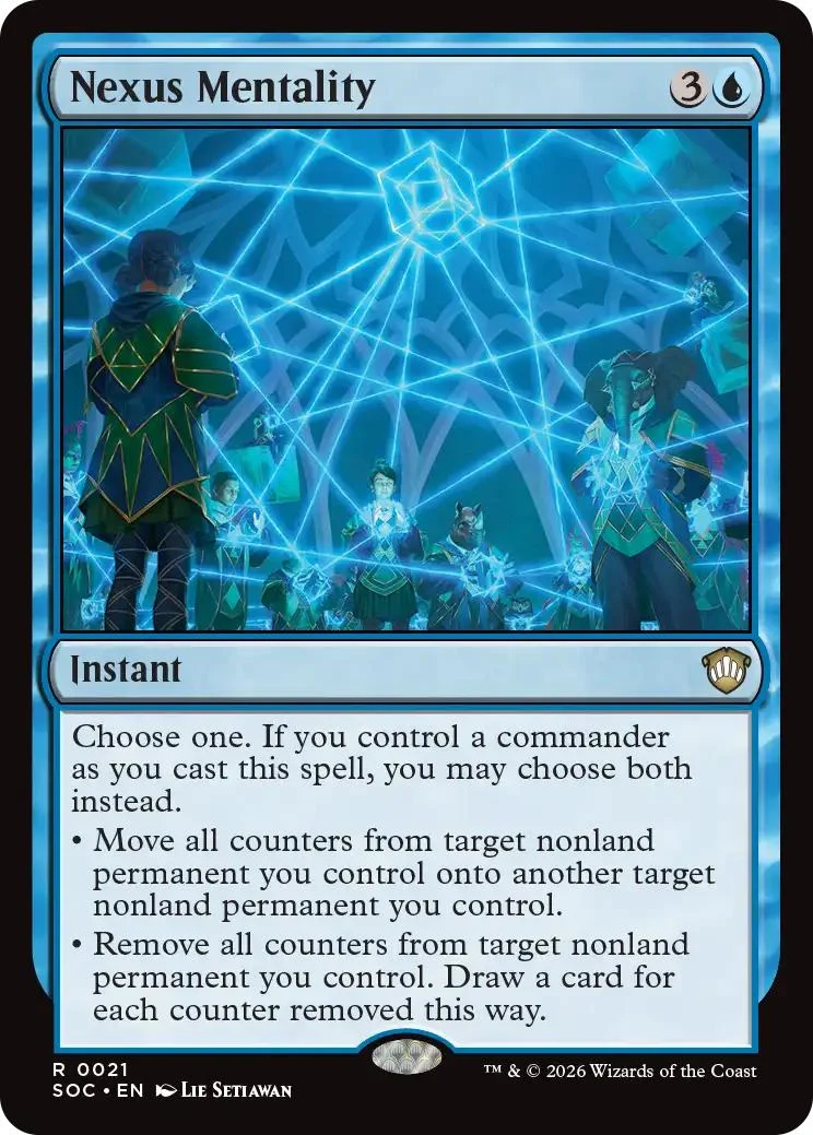 Nexus Mentality [21] [Secrets of Strixhaven: Commander] [Non-Foil]