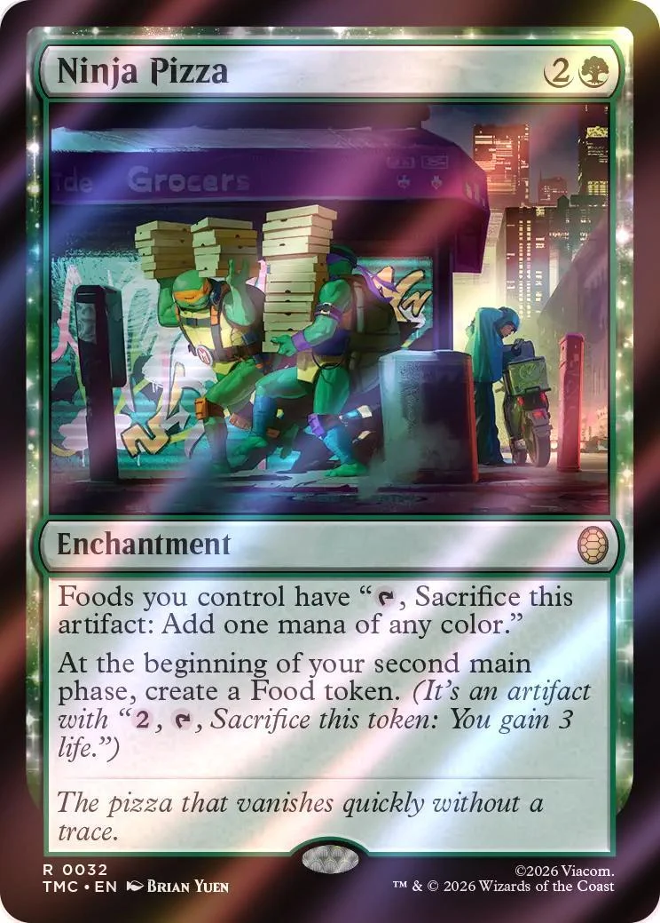 Ninja Pizza [32] [Teenage Mutant Ninja Turtles Eternal] [Surge Foil]