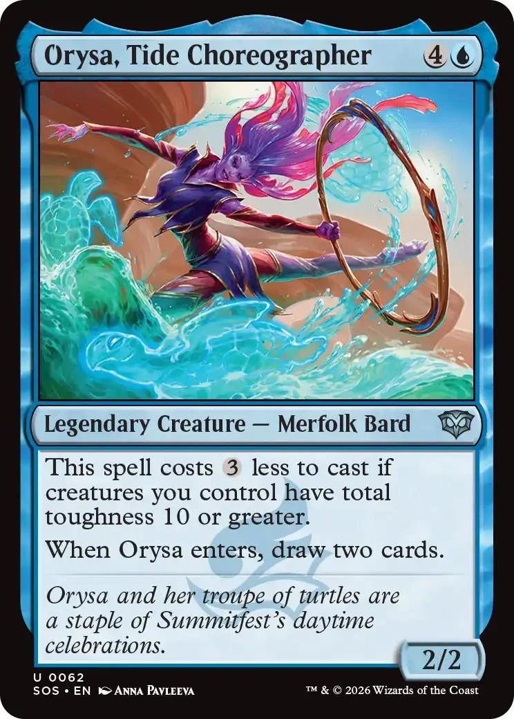 Orysa, Tide Choreographer [62] [Secrets of Strixhaven] [Non-Foil]
