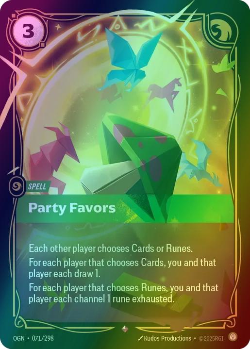 Party Favors - 071/298 [Origins] [Foil]