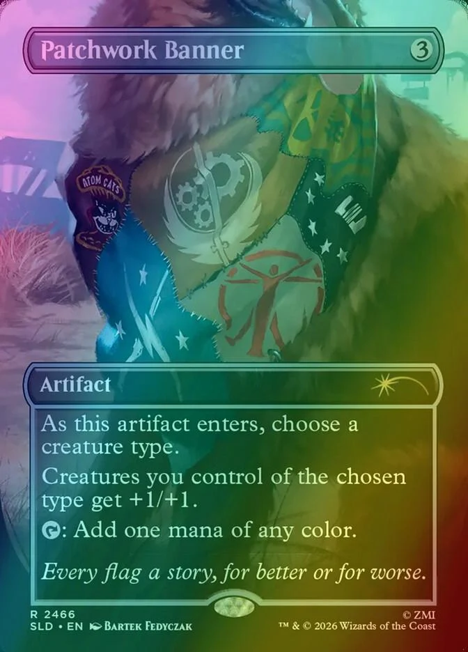 Patchwork Banner [2466] [Borderless] [Fallout: Greet the Dog] [Secret Lair Drop] [Foil]