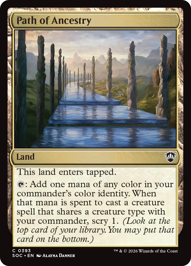 Path of Ancestry [393] [Secrets of Strixhaven: Commander] [Non-Foil]