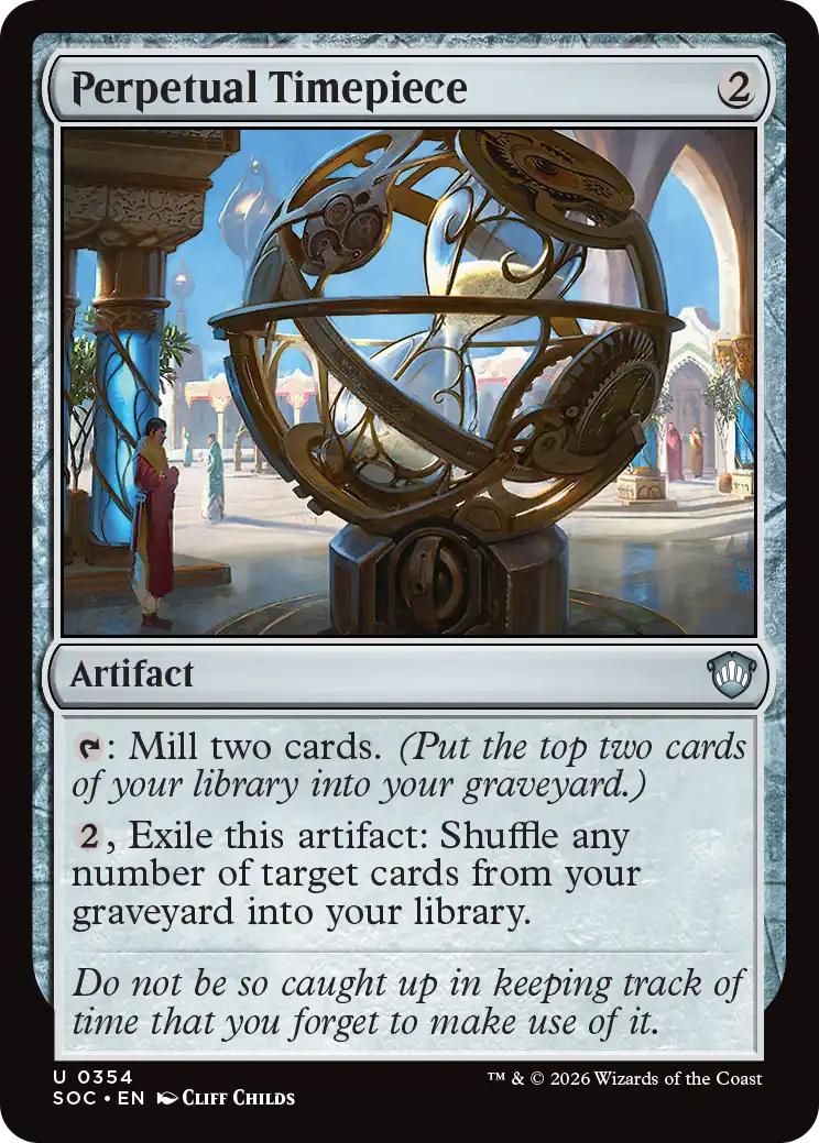 Perpetual Timepiece [354] [Secrets of Strixhaven: Commander] [Non-Foil]