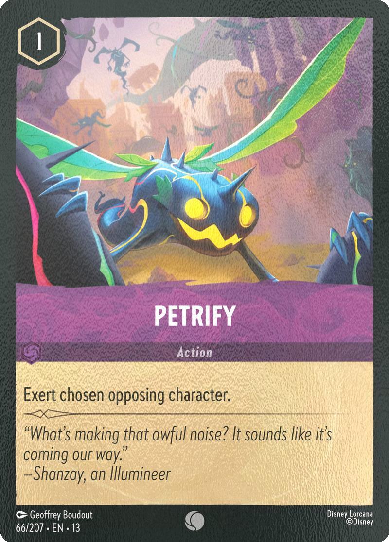 Petrify - 66/204 [Attack of the Vine!] [Cold Foil]