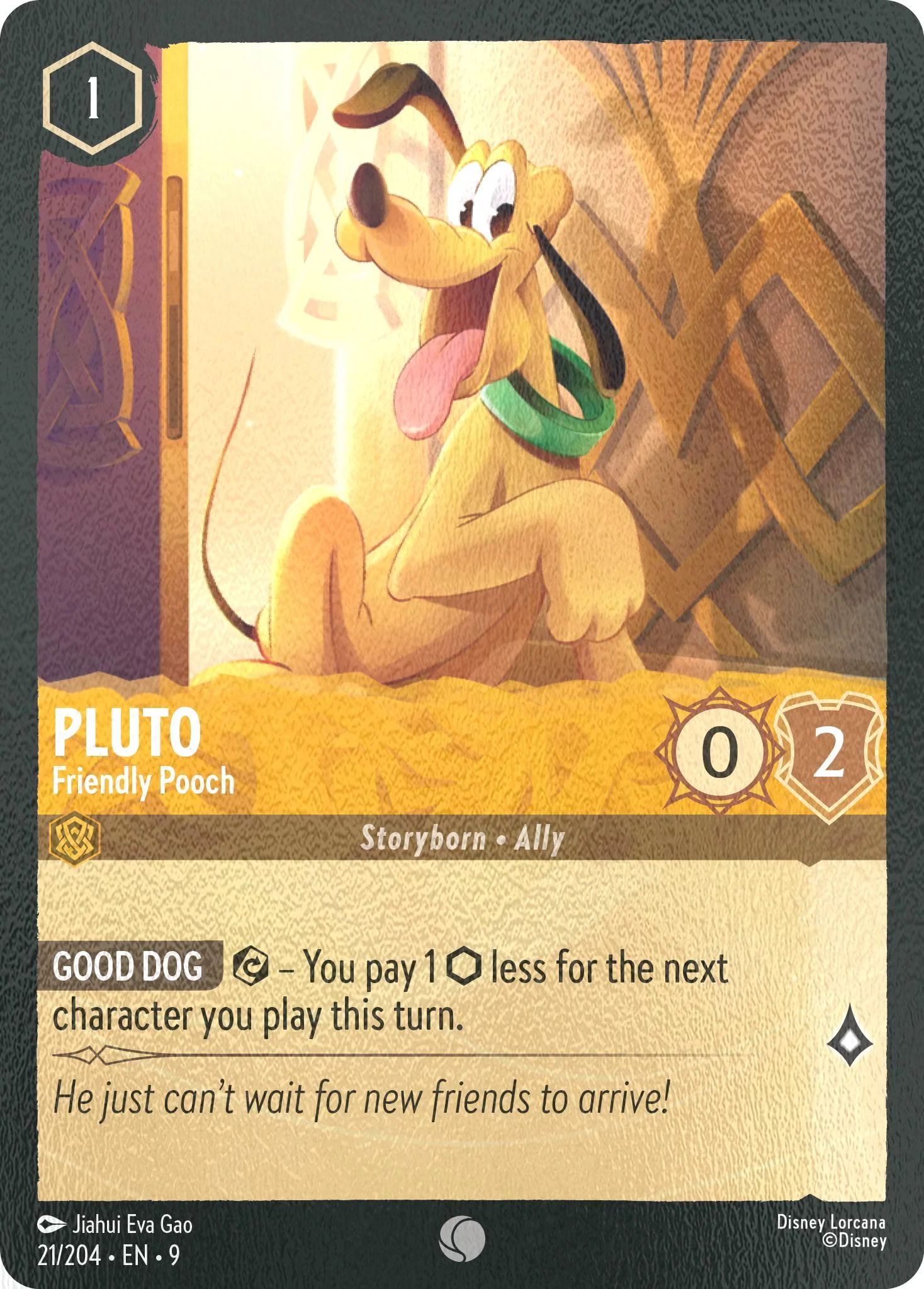 Pluto - Friendly Pooch - 21/204 [Fabled] [Cold Foil]