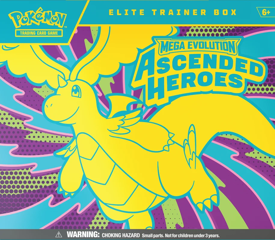Pokémon TCG: Mega Evolution - Ascended Heroes - Elite Trainer Box