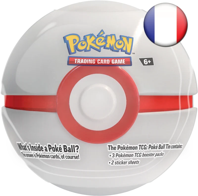 Pokémon TCG: Poké Ball Tin 2025 - Premier Ball - French