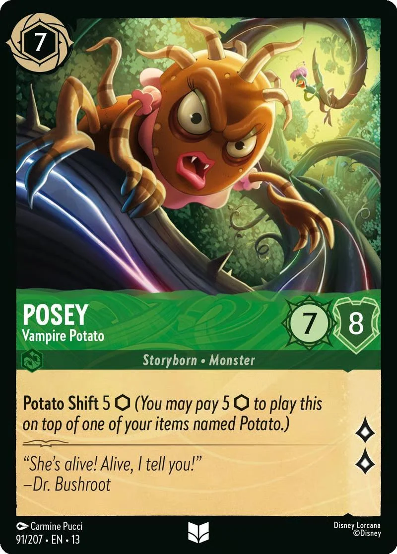 Posey - Vampire Potato - 91/204 [Attack of the Vine!] [Non-Foil]