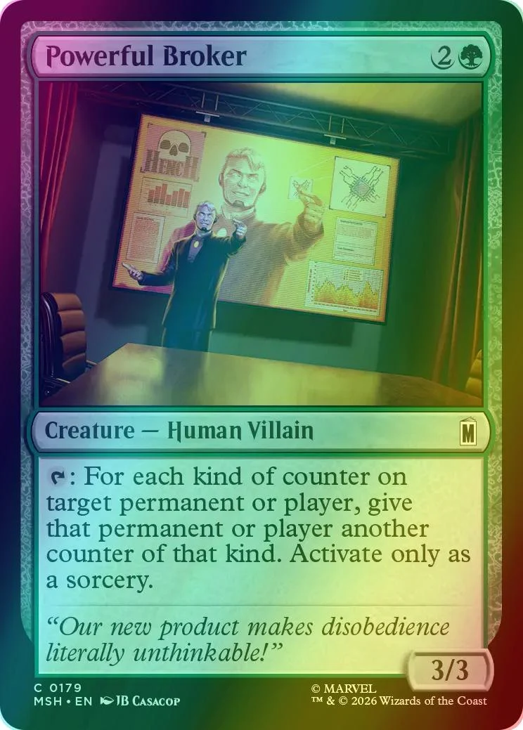 Powerful Broker [179] [Marvel Super Heroes] [Foil]