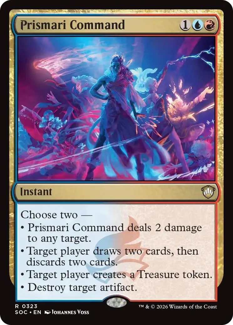 Prismari Command [323] [Secrets of Strixhaven: Commander] [Non-Foil]