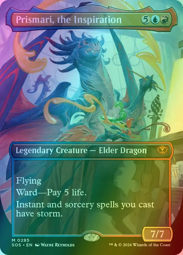 Prismari, the Inspiration [285] [Borderless] [Secrets of Strixhaven] [Foil]