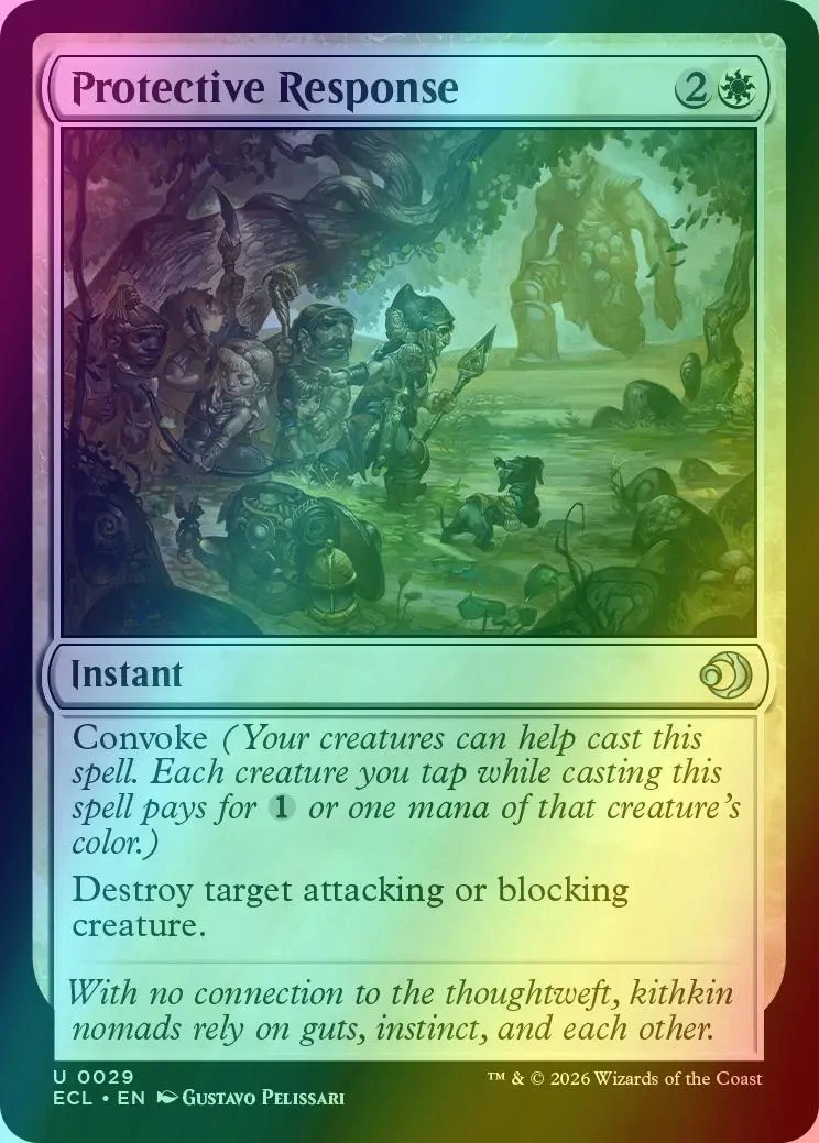 Protective Response [29] [Lorwyn Eclipsed] [Foil]
