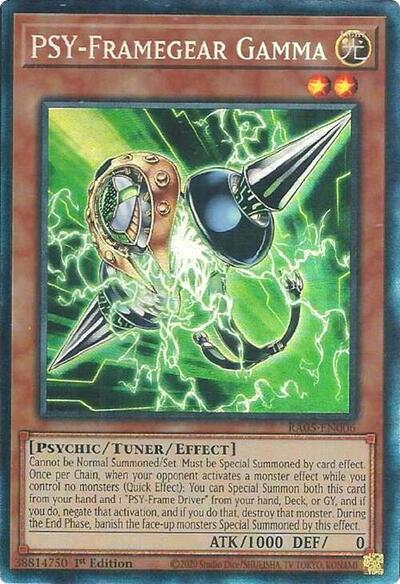 PSY-Framegear Gamma - RA05-EN006 - Collector's Rare - 1st Edition