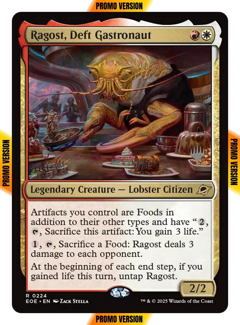 Ragost, Deft Gastronaut [224p] [Promo Pack] [Edge of Eternities: Promos] [Non-Foil]