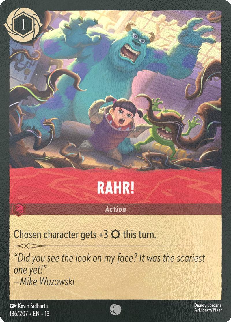 RAHR! - 136/204 [Attack of the Vine!] [Cold Foil]
