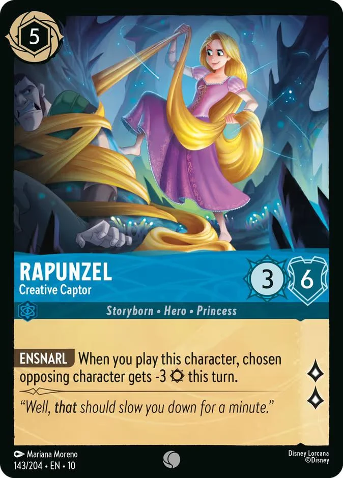 Rapunzel - Creative Captor - 143/204 [Whispers in the Well] [Non-Foil]