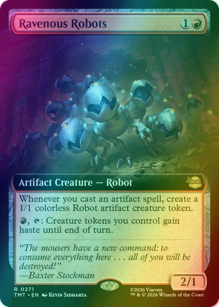 Ravenous Robots [271] [Extended Art] [Teenage Mutant Ninja Turtles] [Foil]