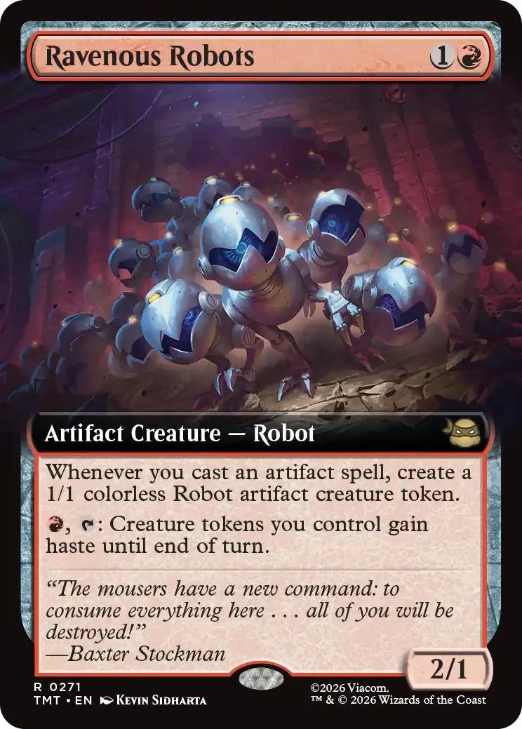 Ravenous Robots [271] [Extended Art] [Teenage Mutant Ninja Turtles] [Non-Foil]