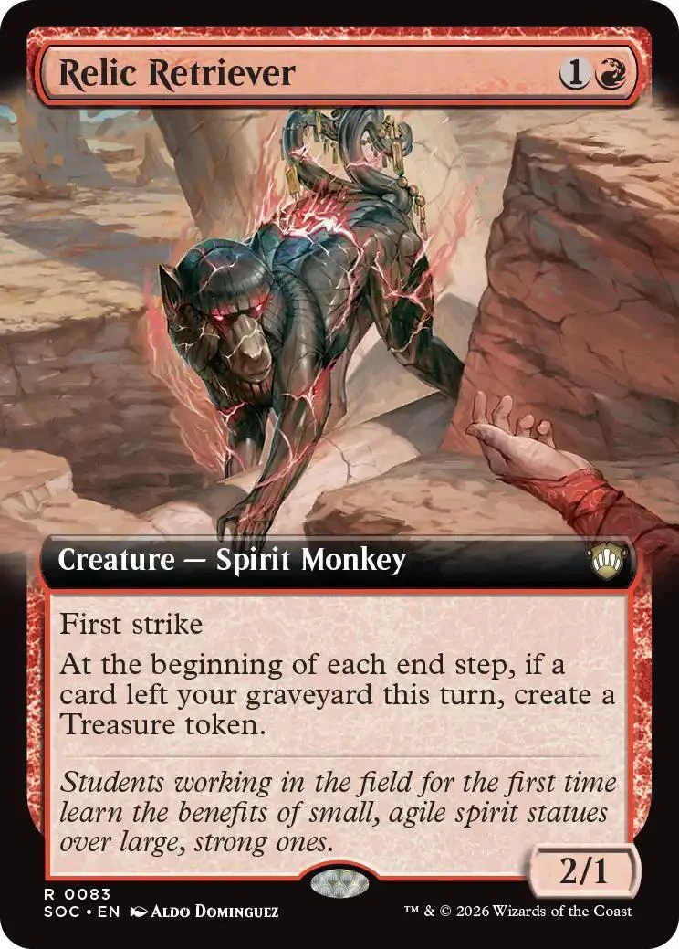 Relic Retriever [83] [Extended Art] [Secrets of Strixhaven: Commander] [Non-Foil]