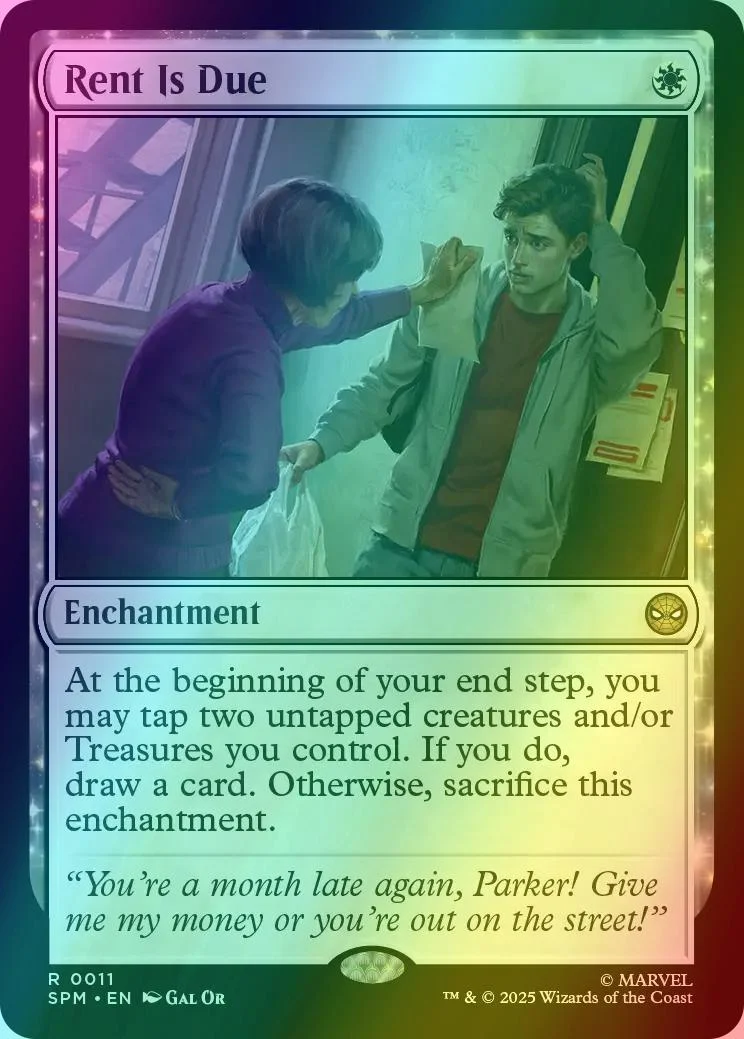Rent Is Due [11] [Marvel's Spider-Man] [Foil]
