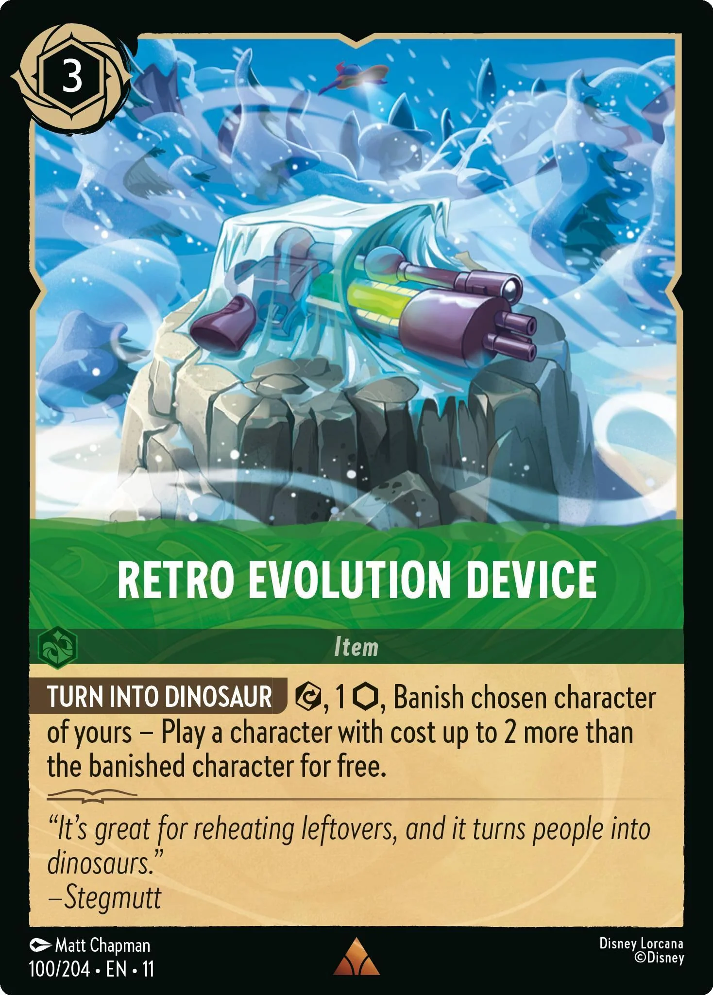 Retro Evolution Device - 100/204 [Winterspell] [Non-Foil]