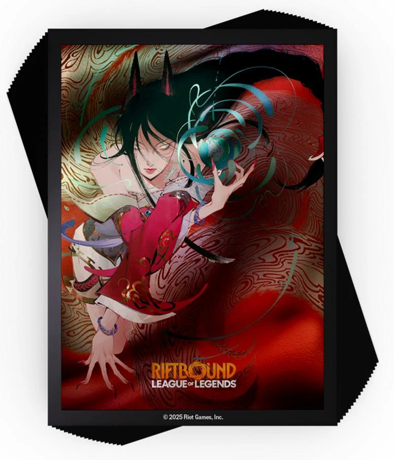 Riftbound: League of Legends TCG Art Sleeves - Standard Size - 100ct - Origins - Ahri
