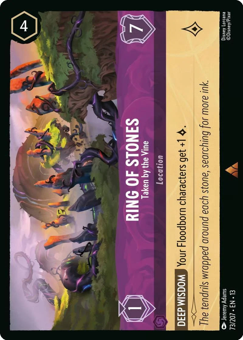 Ring of Stones - Taken by the Vine - 73/204 [Attack of the Vine!] [Non-Foil]