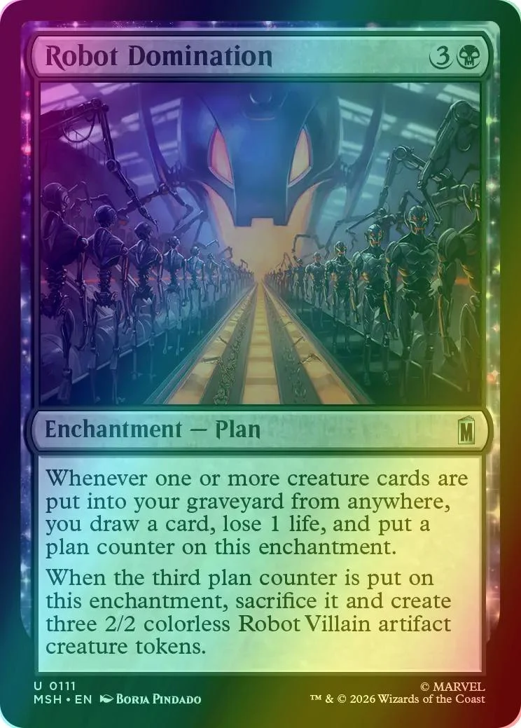 Robot Domination [111] [Marvel Super Heroes] [Foil]