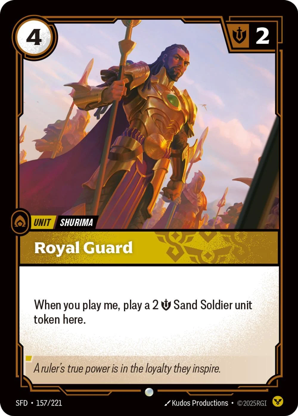 Royal Guard - 157/221 [Spiritforged] [Non-Foil]