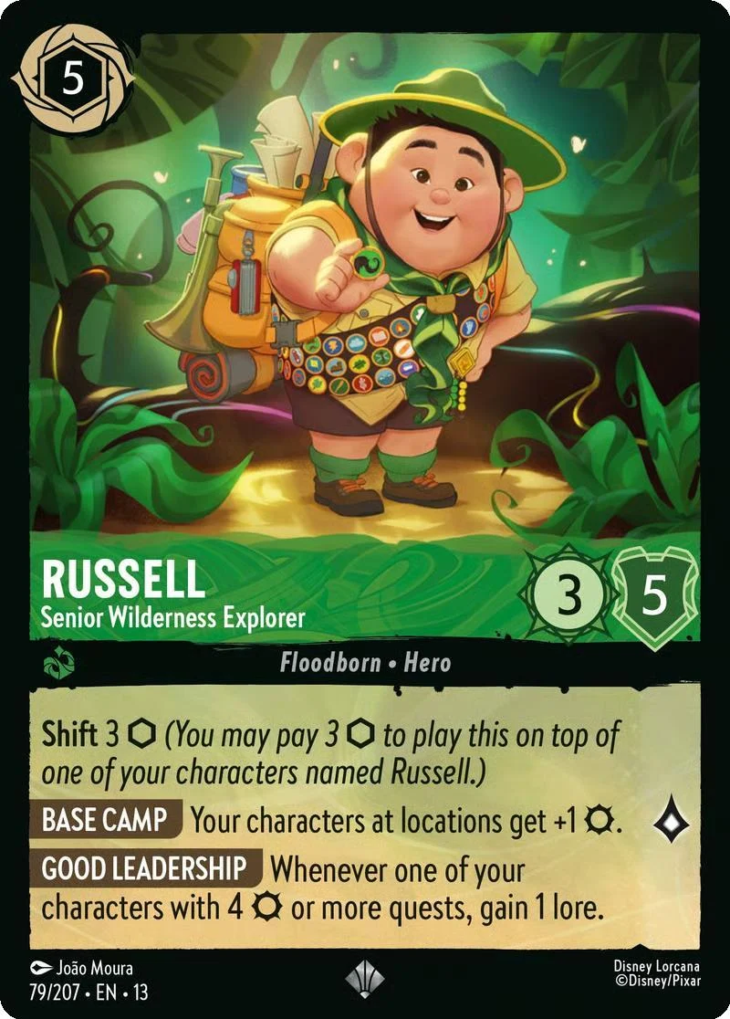 Russell - Senior Wilderness Explorer - 79/204 [Attack of the Vine!] [Non-Foil]