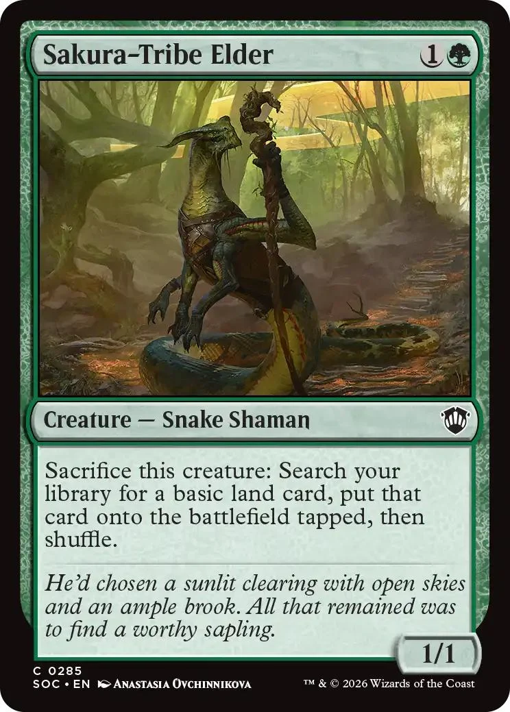 Sakura-Tribe Elder [285] [Secrets of Strixhaven: Commander] [Non-Foil]