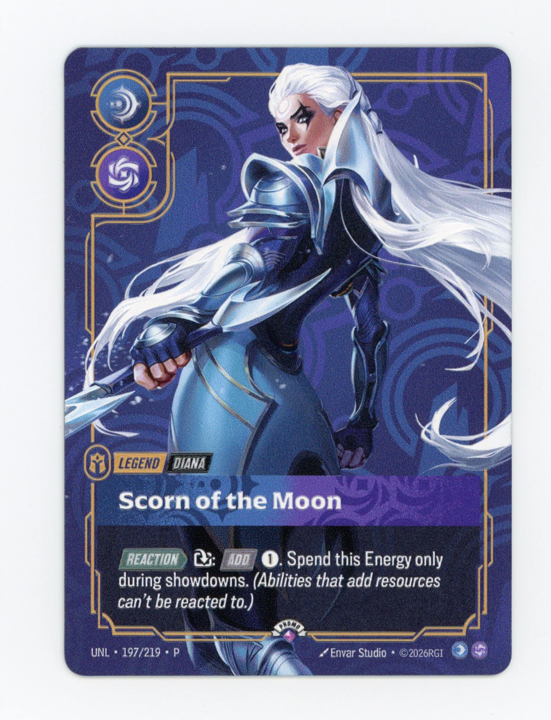 Scorn of the Moon (Diana) — Metal|Prize Wall — ID 17471
