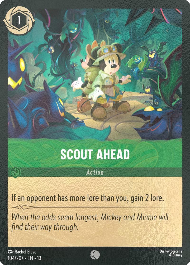 Scout Ahead - 104/204 [Attack of the Vine!] [Cold Foil]